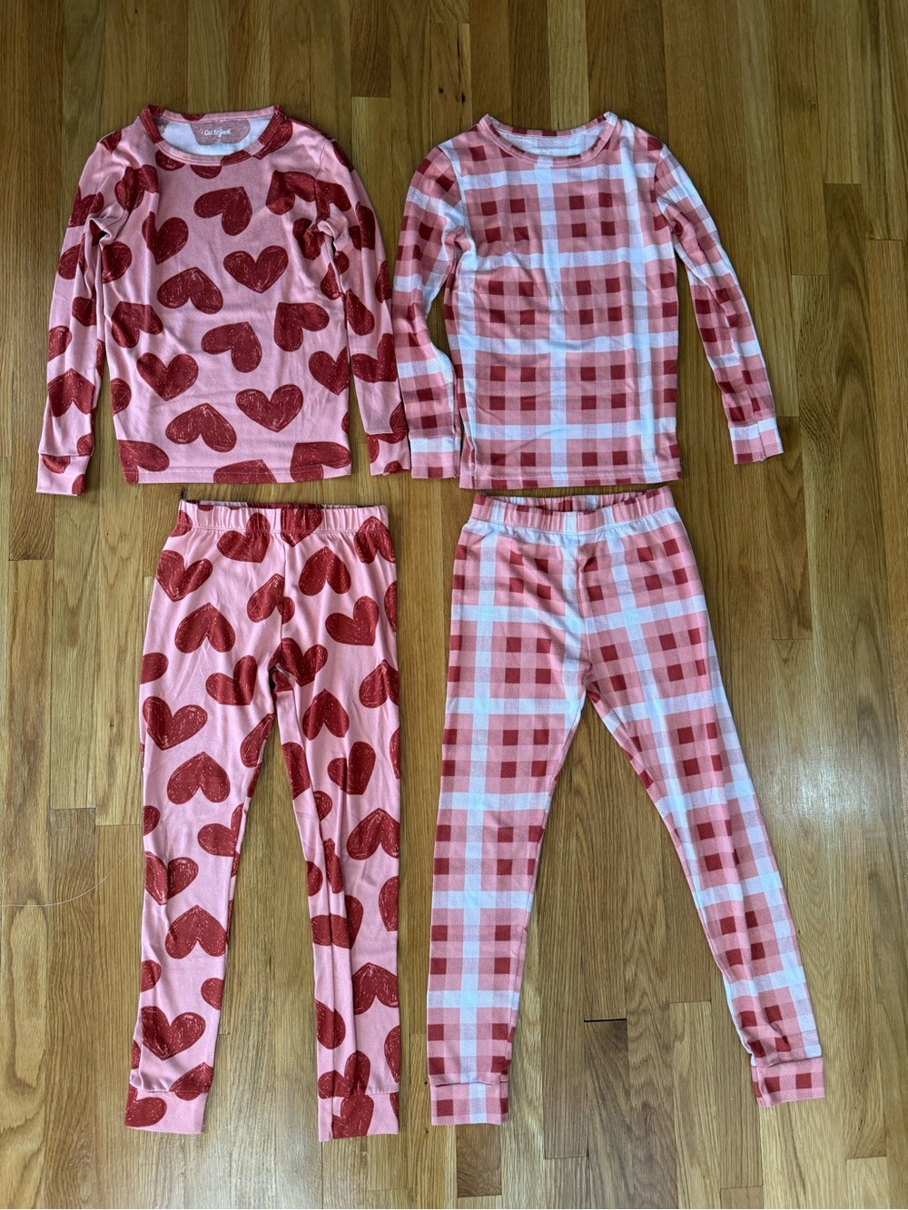 Girls Cat & Jack Ultra Soft Long Sleeve Sleepwear - Set of 2